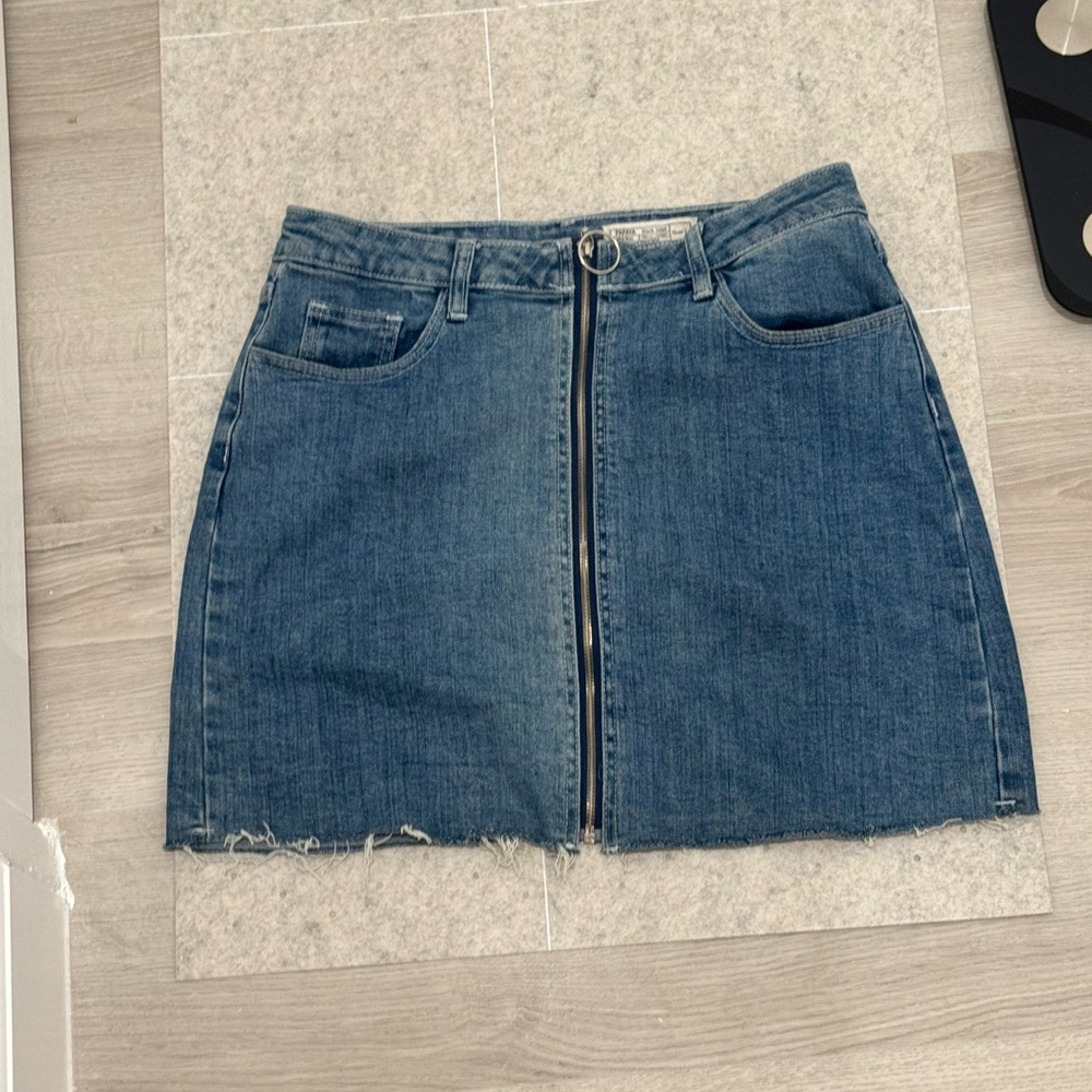 Denim Blue Skirt